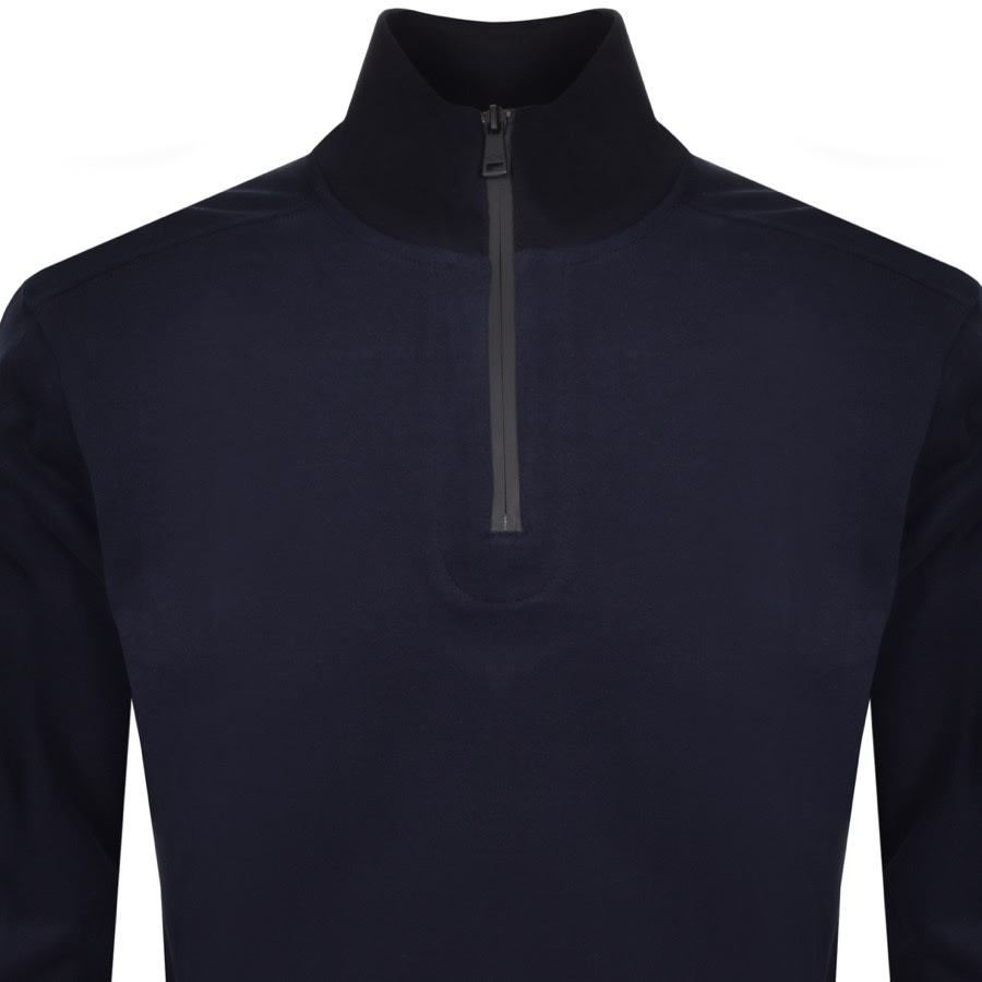 Alternative Image for ProductPaul And Shark Half Zip Sweatshirt Navy2